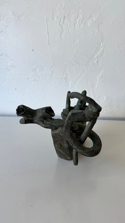Susan Opie Abstract Bronze Sculpture, 1960’s