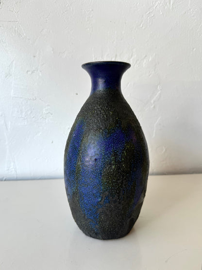 Michael Cohen Studio Pottery Cobalt Glaze Vase