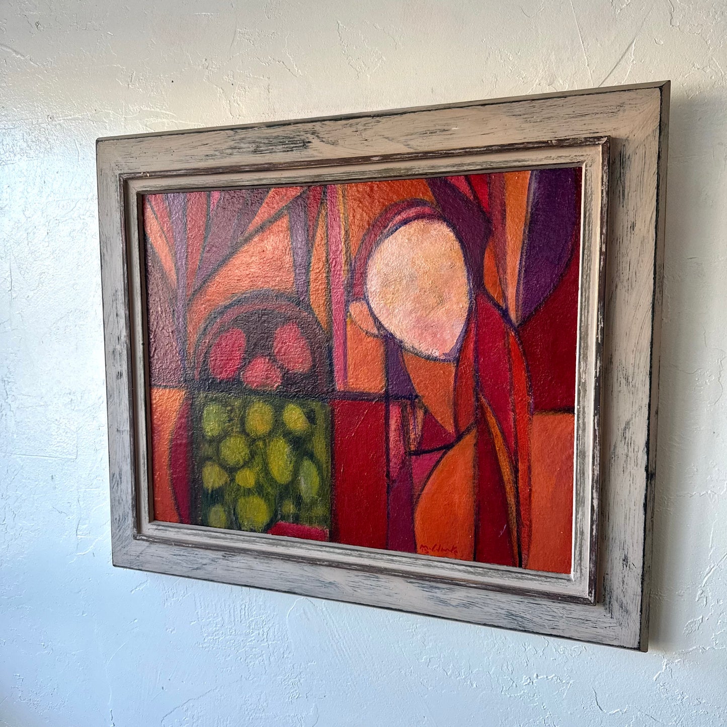 Mark Clarke Abstract Still Life Acrylic Art Painting