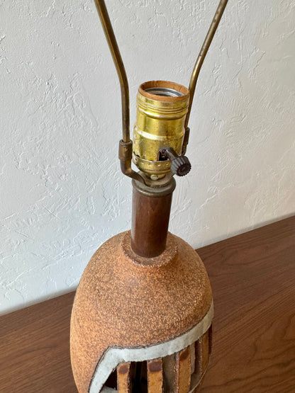 Brent Bennett Studio Pottery Lamp