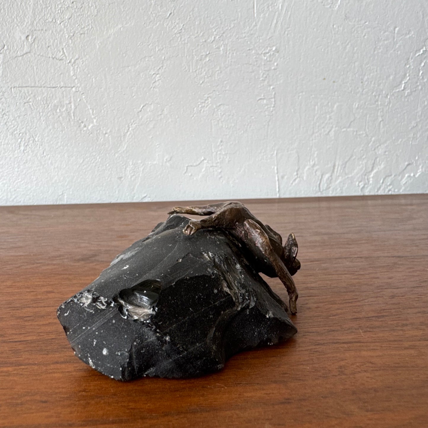 Susan Opie Figurative Bat Bronze Sculpture
