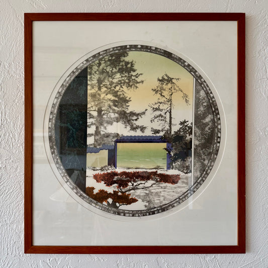 Jon Jay Cruson Landscape Stone Lithograph Print