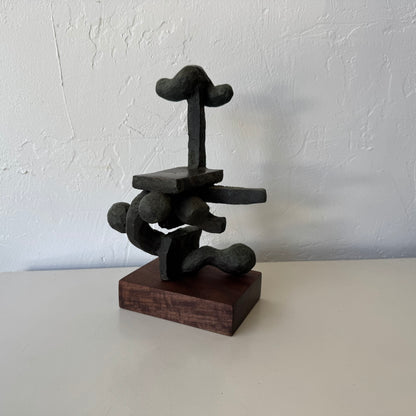 Susan Opie Abstract Bronze Sculpture, 1960’s