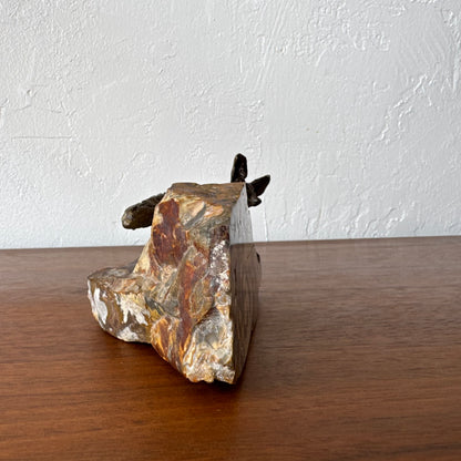Susan Opie Figurative Fennec Fox Bronze Sculpture