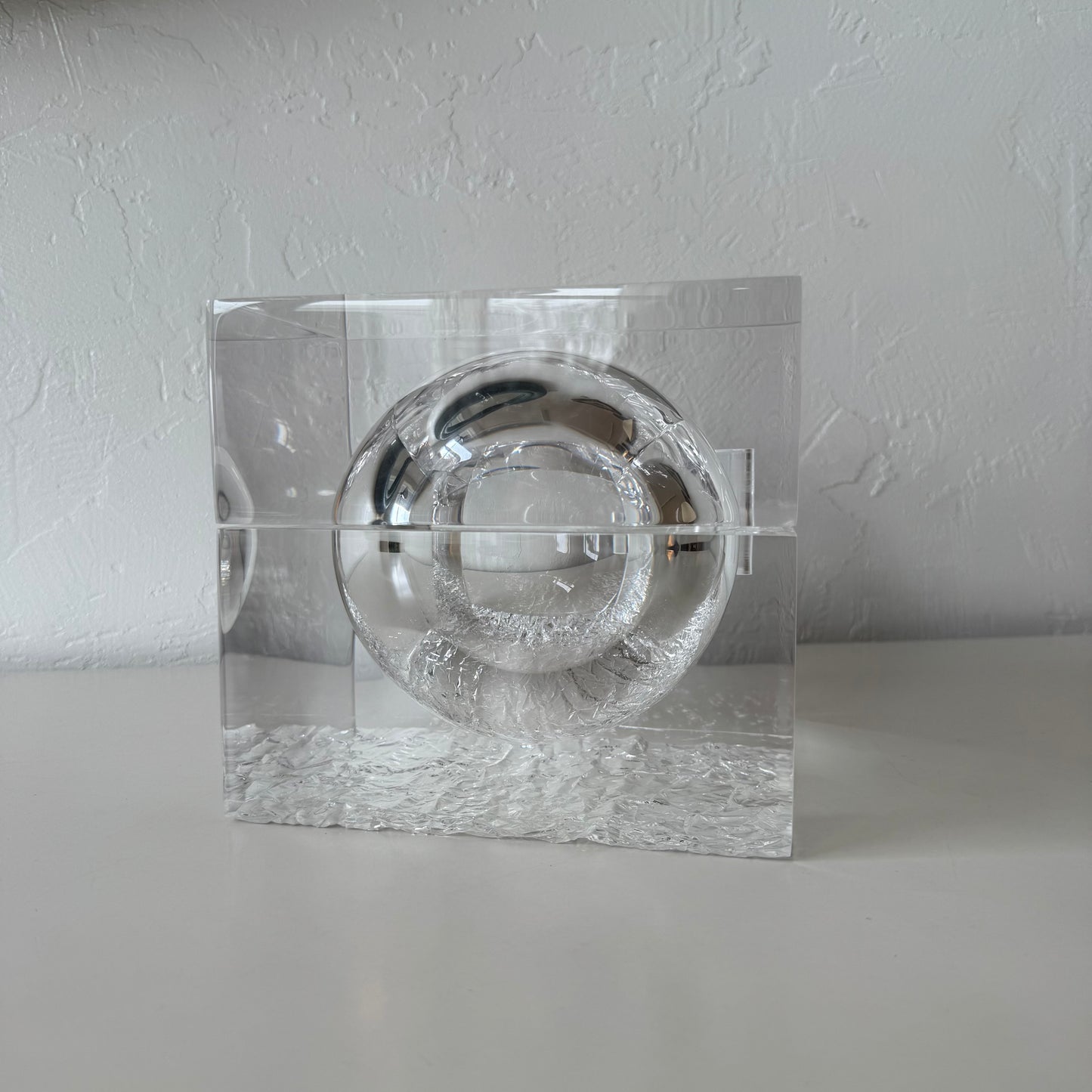 Alessandro Albrizzi Lucite Cube Box