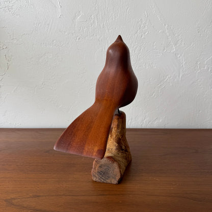 Gert Olsen Mahogany Bird Sculpture