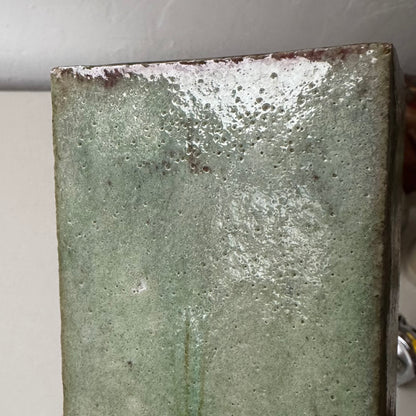 Japanese Studio Pottery Square Vase