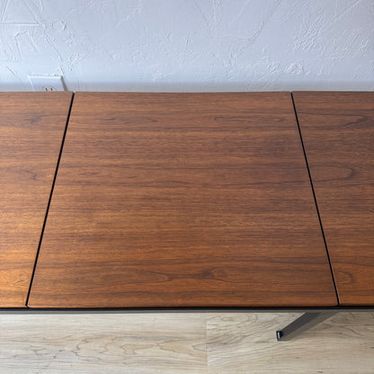 Knoll T Angle Walnut Bench or Coffee Table