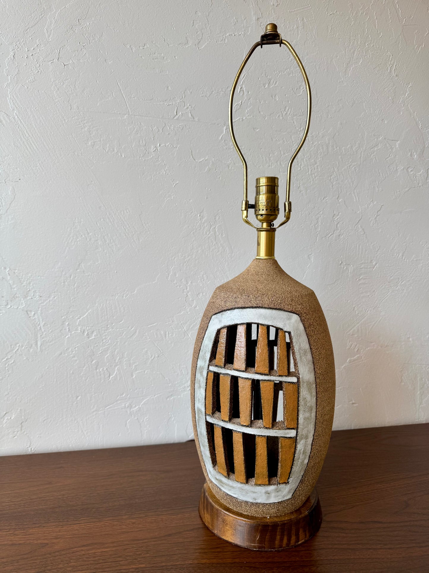 Brent Bennett Studio Pottery Lamp