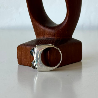Max Nixon Silver Tigers Eye Ring