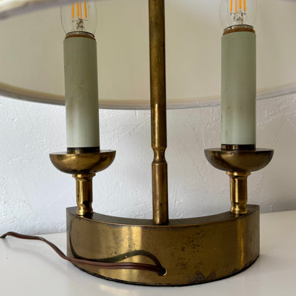 1940/50s Solid Brass Table Lamp