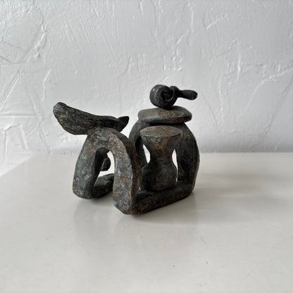 Susan Opie Abstract Bronze Sculpture, 1960’s