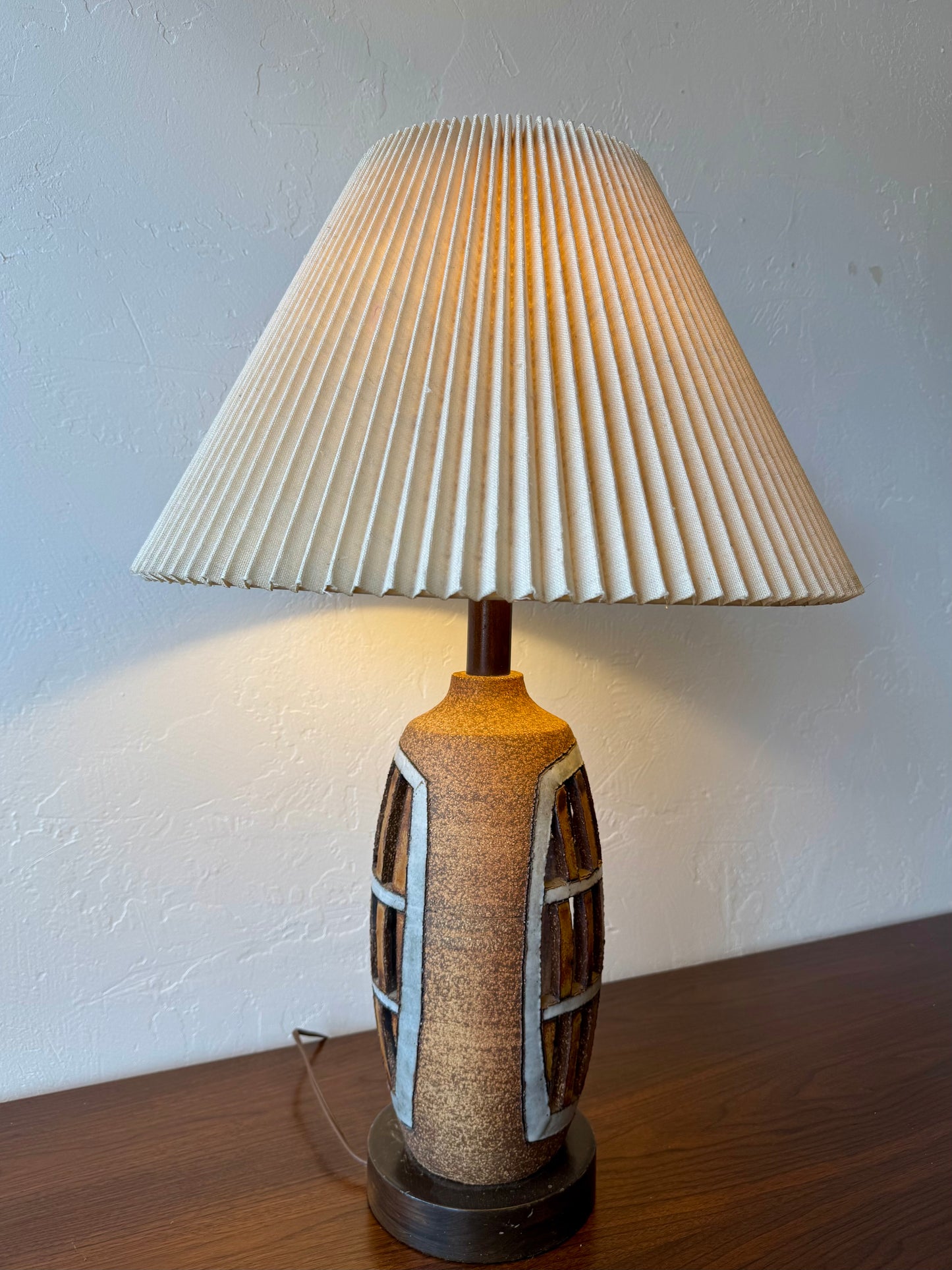 Brent Bennett Studio Pottery Lamp