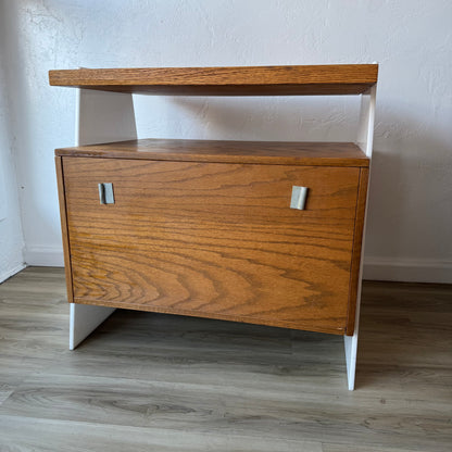 Oak + Acrylic Cabinet or Dresser