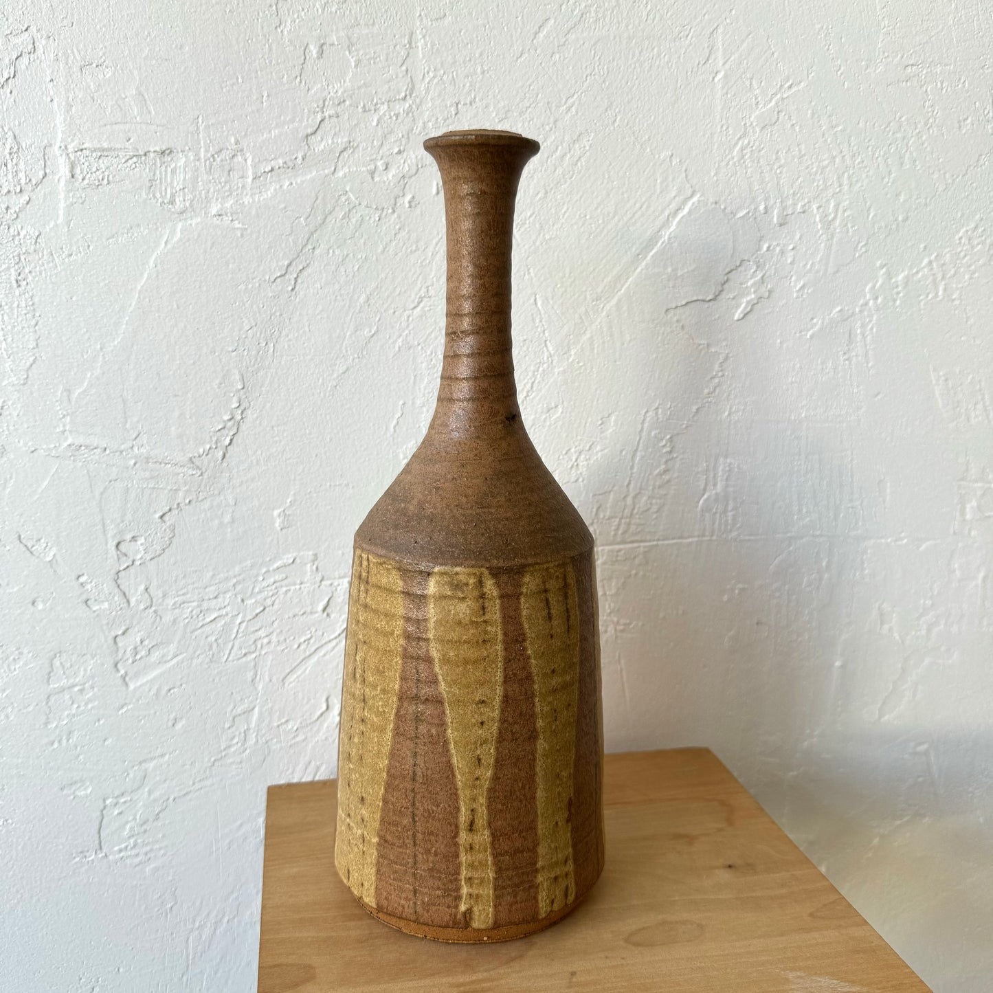 Frank Willett Studio Pottery Bottle Vase, 1970’s