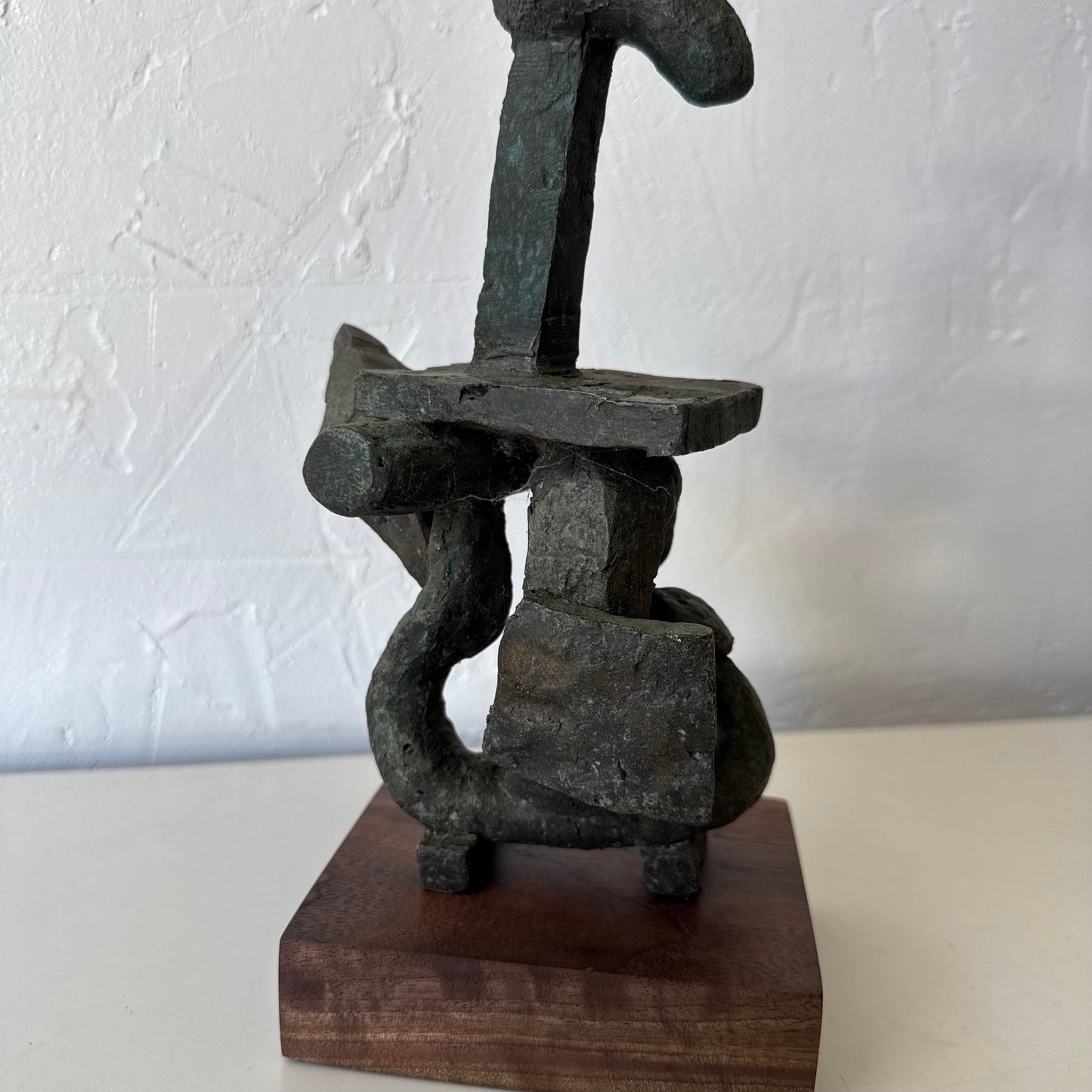 Susan Opie Abstract Bronze Sculpture, 1960’s