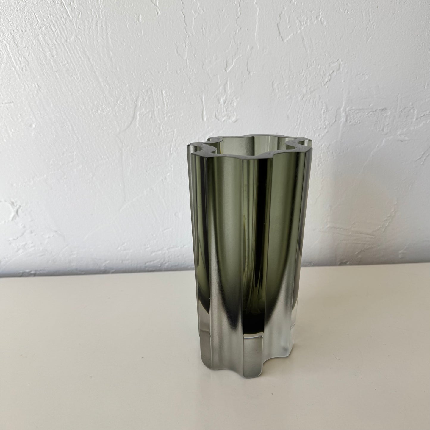 Tapio Wirkkala for Iittala Finnish Glass Vase