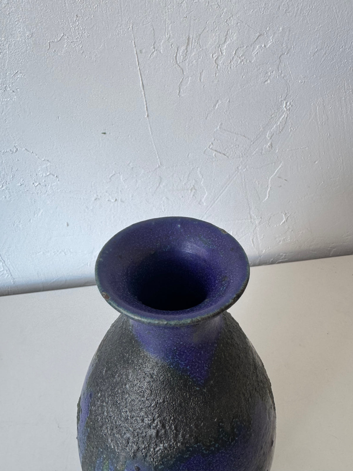 Michael Cohen Studio Pottery Cobalt Glaze Vase