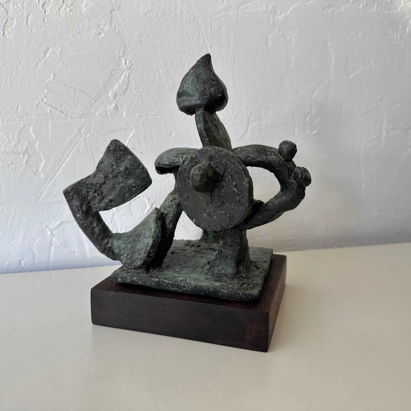 Susan Opie Abstract Bronze Sculpture, 1960’s