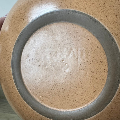 Heath Coupe Brownstone Ceramic Salad Bowl