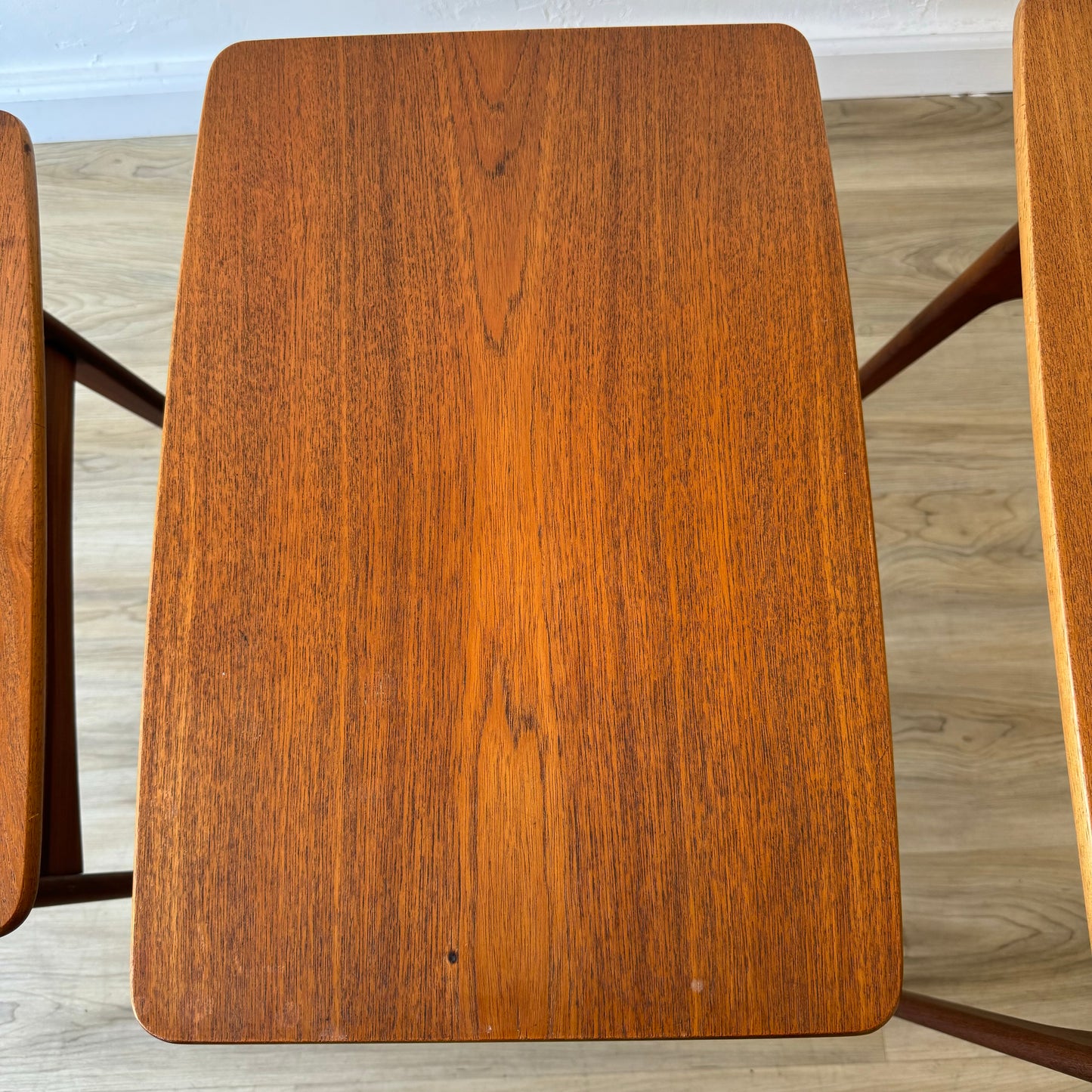 Erling Torvits Danish Teak Nesting Tables, 1950’s