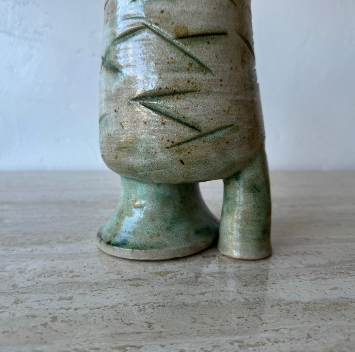 Organic Modernist Sculptural Ceramic Vessel