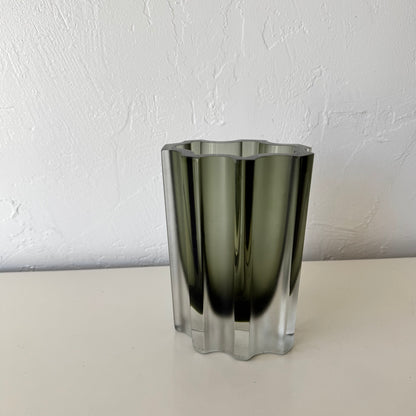 Tapio Wirkkala for Iittala Finnish Glass Vase