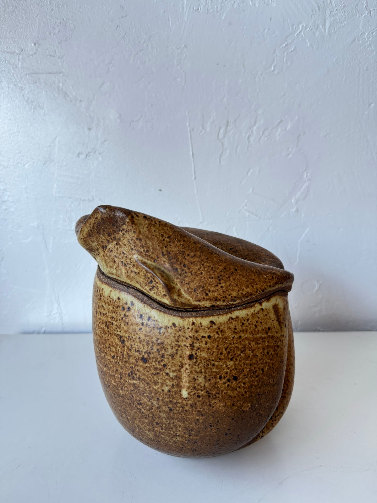 Kaaren Stoner Lidded Abstract Ceramic Canister