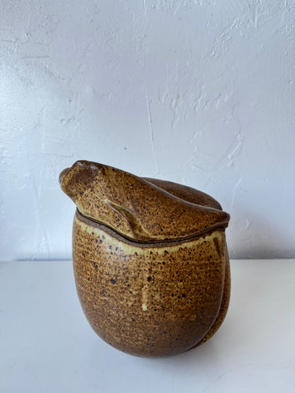 Kaaren Stoner Lidded Abstract Ceramic Canister