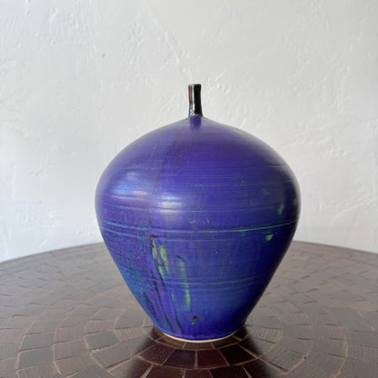 Tom Coleman Purple Ceramic Pot