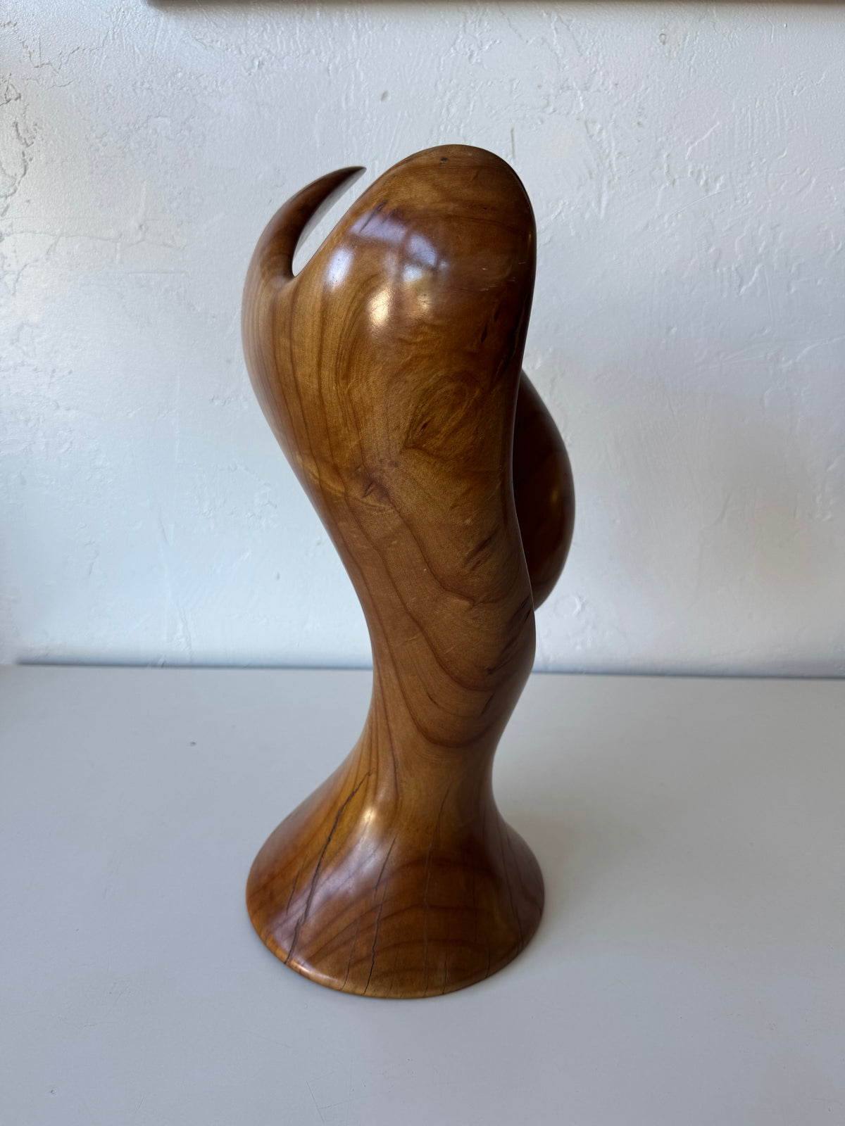 Vernon Albert Organic Abstract Cherry Sculpture