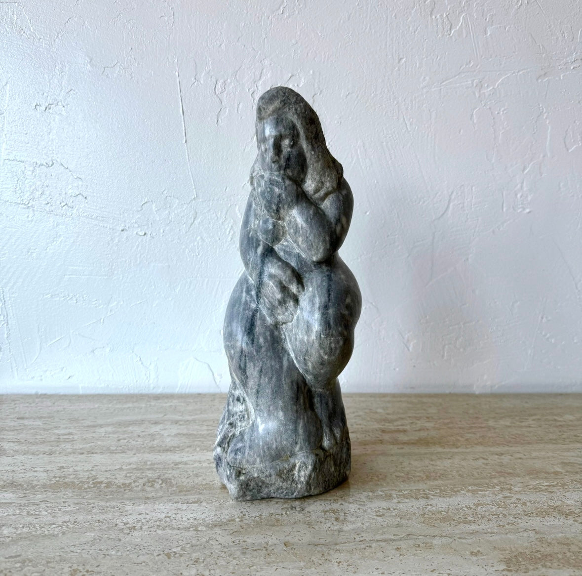 Eugene Gauss Expressionist Female Nude Sculpture