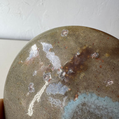 Hiroshi Ogawa Woodfired Lidded Pottery Vessel