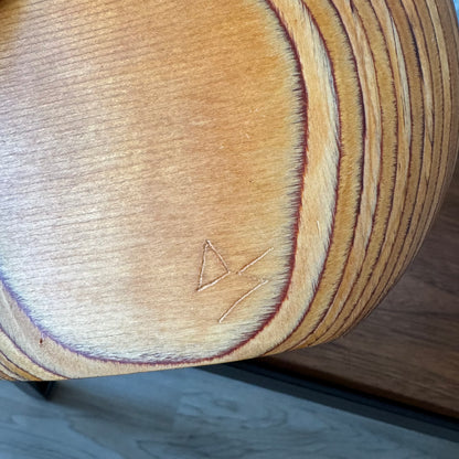 Dick Shanley Sculpted Plywood Vase