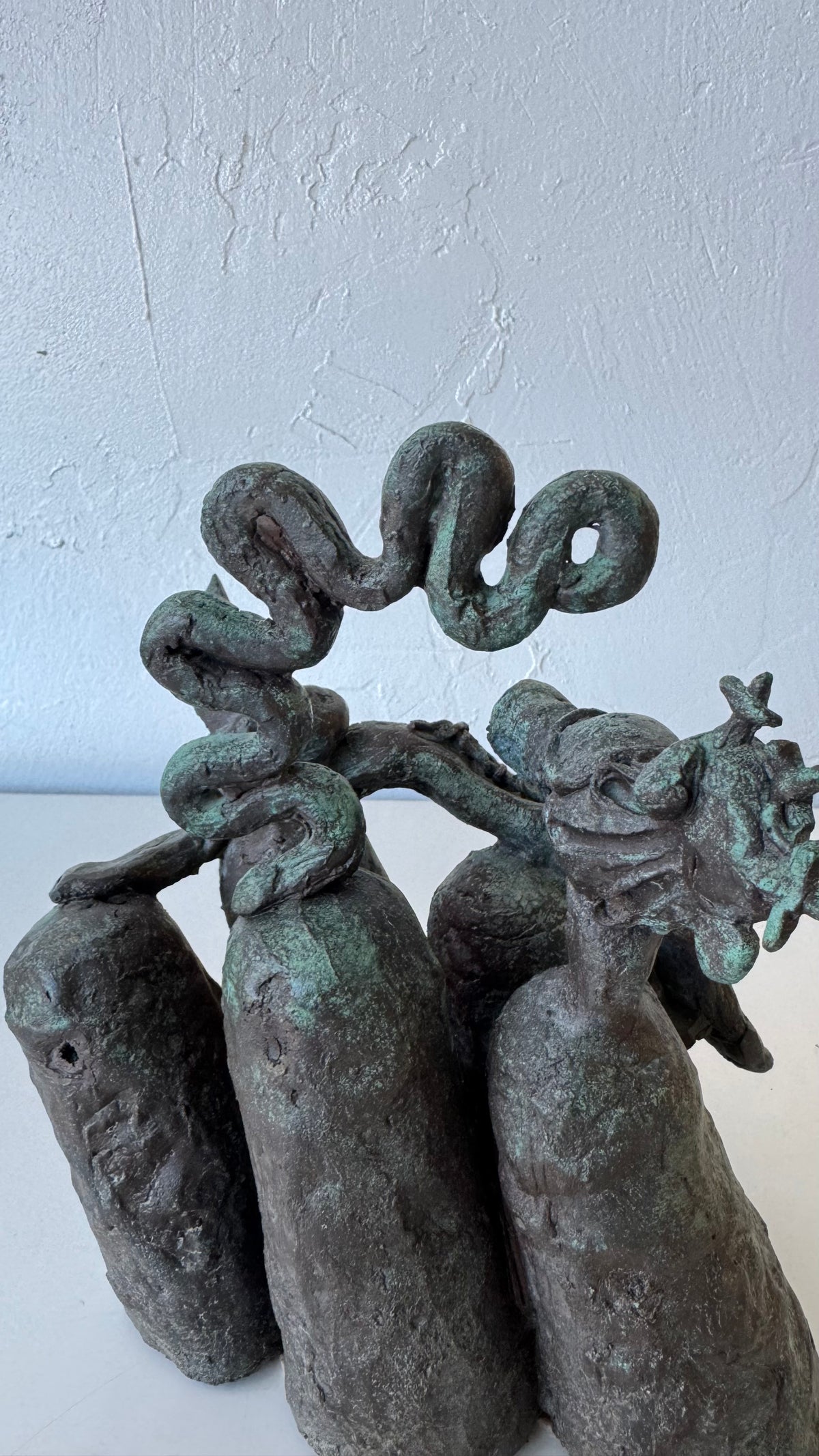 Susan Opie Abstract Bronze Sculpture, 1960’s