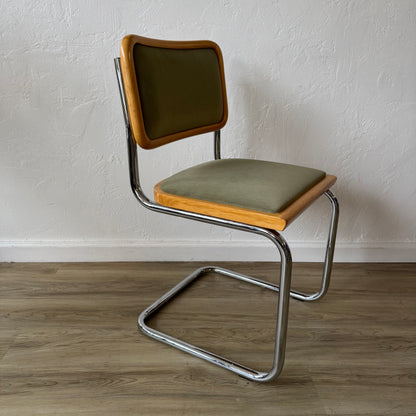 Italian Cesca Style Dining Chairs Set of 4