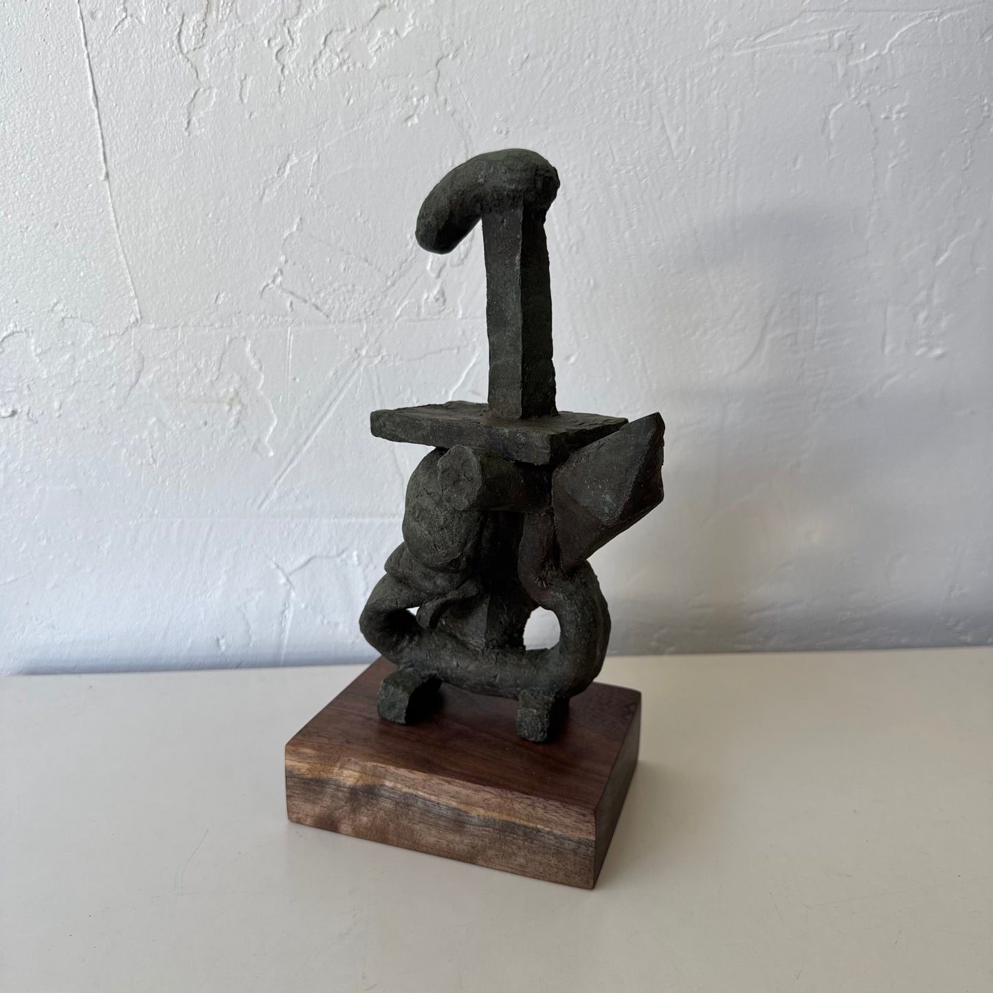 Susan Opie Abstract Bronze Sculpture, 1960’s