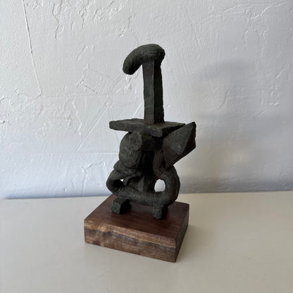 Susan Opie Abstract Bronze Sculpture, 1960’s