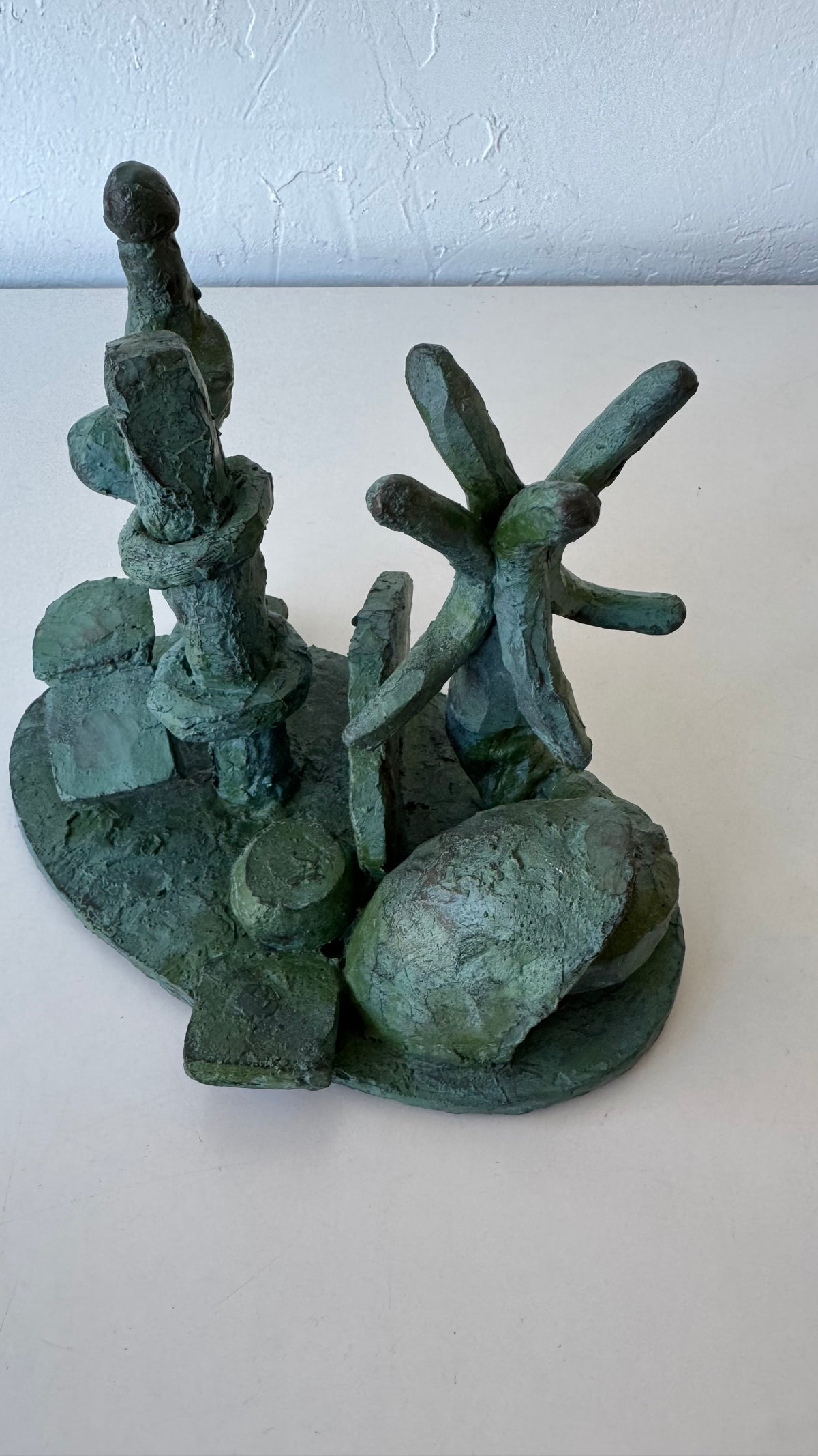 Susan Opie Abstract Bronze Sculpture, 1960’s