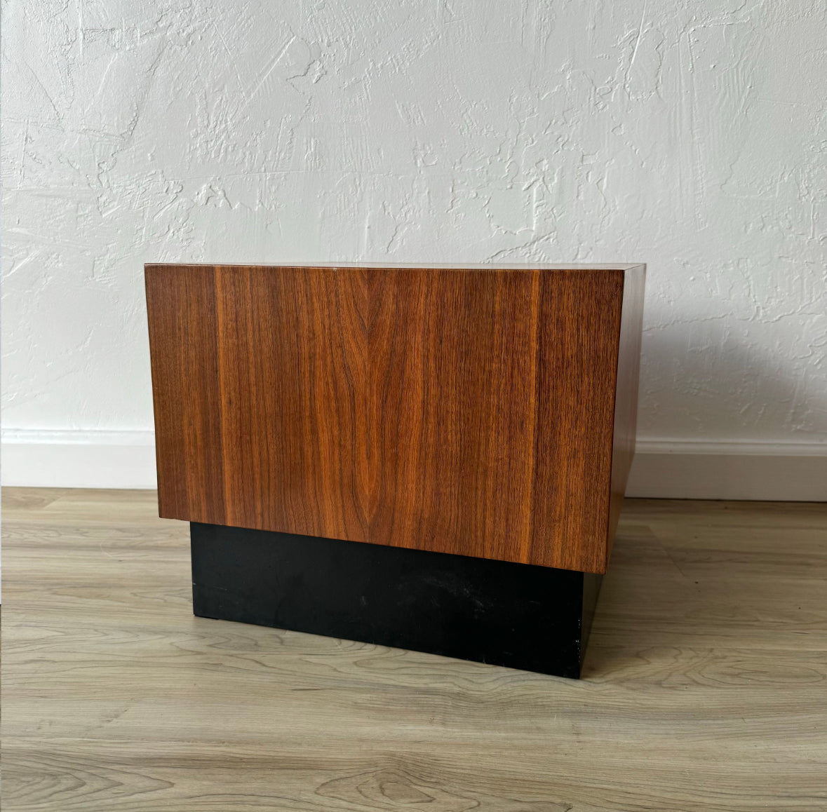 Martin Borenstein | Mid Century Walnut End Table / Pedestal