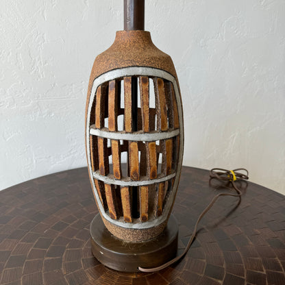 Brent Bennett Studio Pottery Lamp