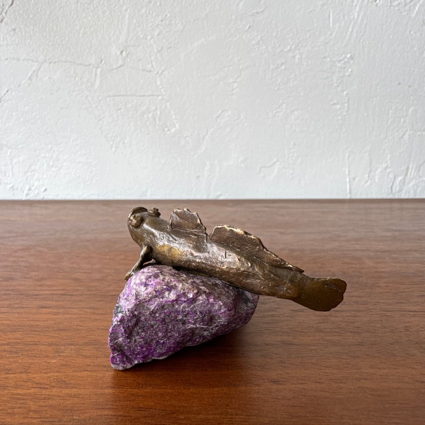 Susan Opie Figurative Fish Bronze Sculpture