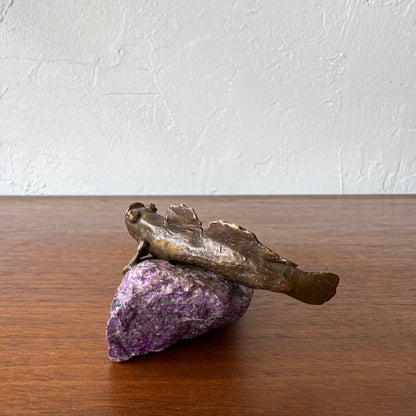 Susan Opie Figurative Fish Bronze Sculpture