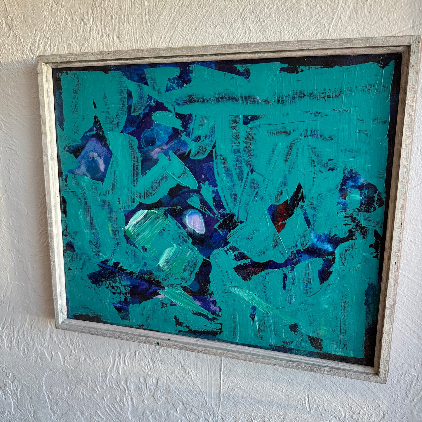 Alan Munro Abstract Acrylic Painting