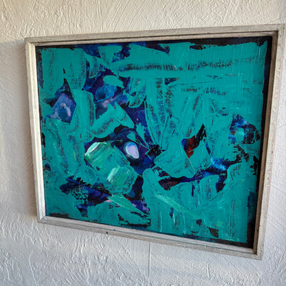 Alan Munro Abstract Acrylic Painting