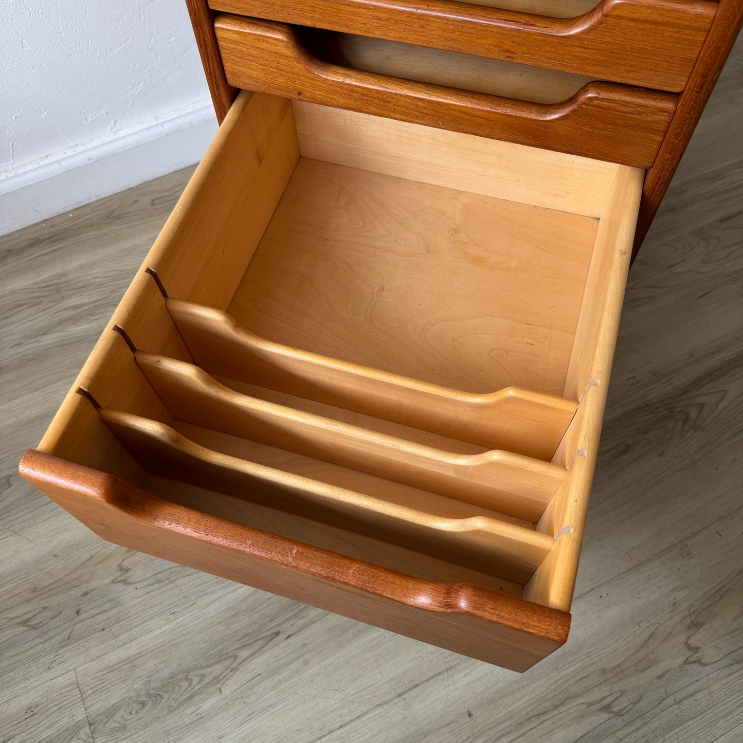 Torben Strandgaard for Falster Teak + Oak Filing Cabinet