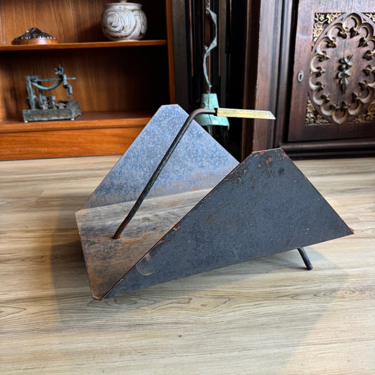 Mid Century Iron Log Holder, 1950’s