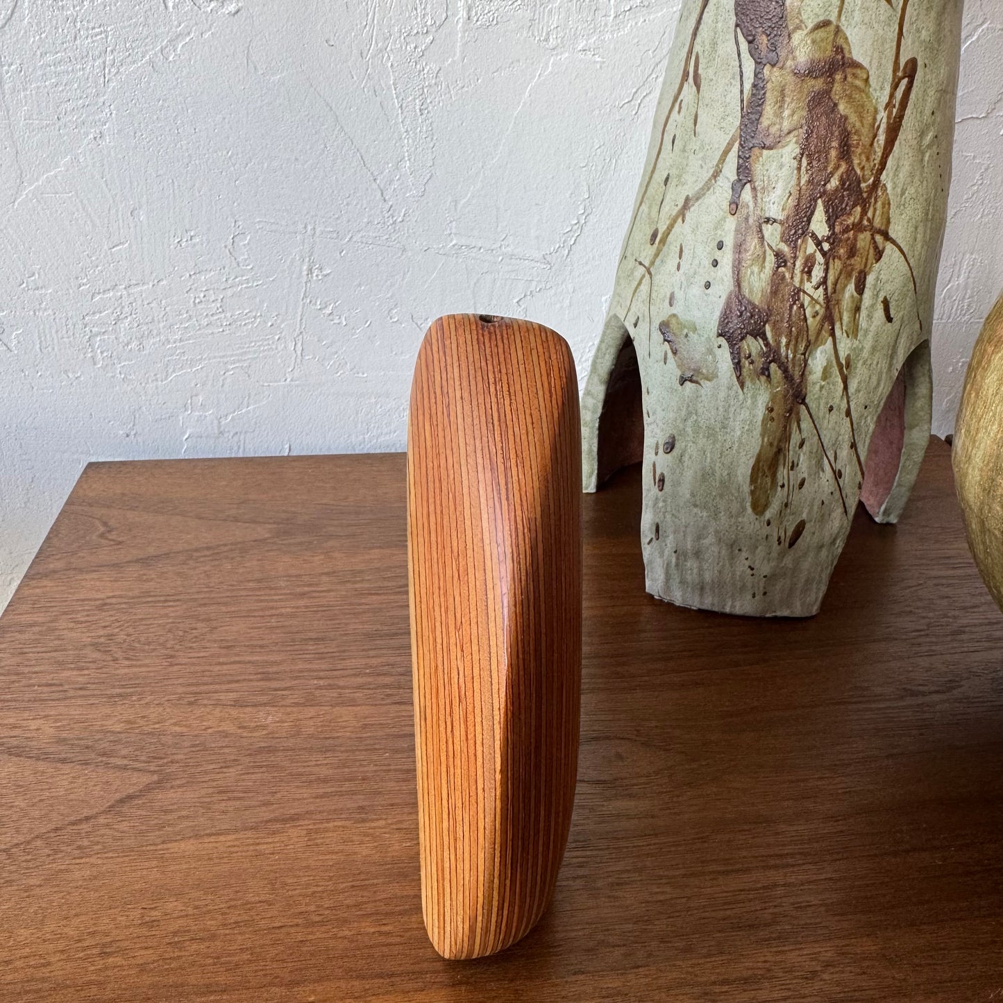 Dick Shanley Sculpted Plywood Vase