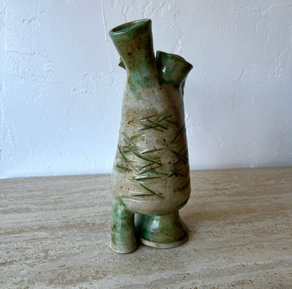 Organic Modernist Sculptural Ceramic Vessel