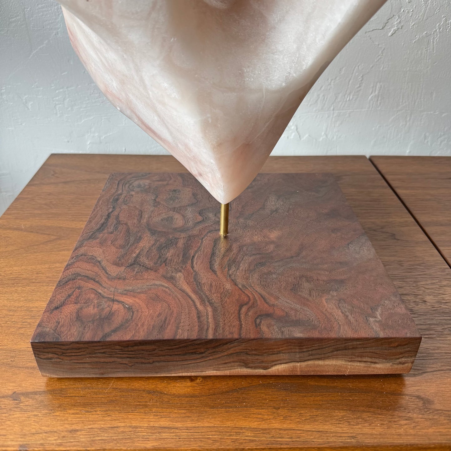 Abstract Pink Marble Sculpture, 1970’s